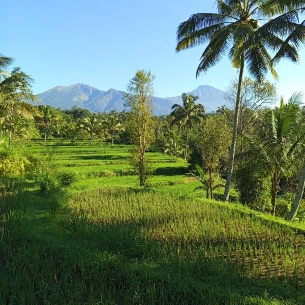 are twin bungalows, hotel v destinaci Tetebatu
