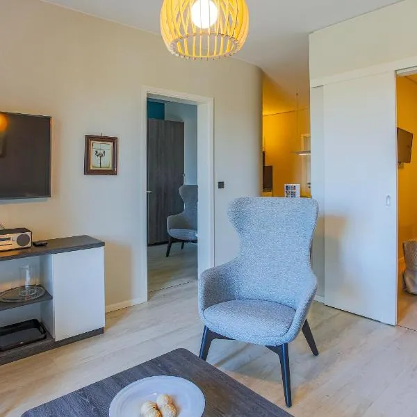 5 Sterne Apartment Ostseestuv in der Seefahrtschule、ヴストロのホテル
