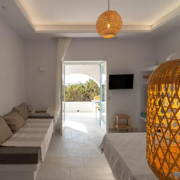 Ammos Studio Pyrgaki Naxos, מלון בAgiassos