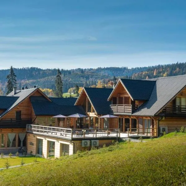 domki z dostępem do SPA i restauracji, hotel v destinaci Łapsze Niżne