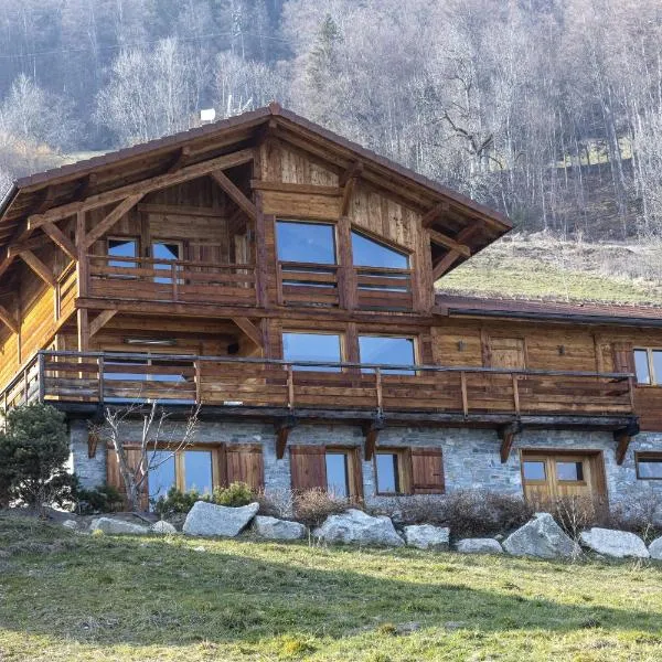 Chalet face au Mont-blanc, hotel v destinácii Sallanches