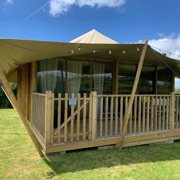 Tregantle Farm Eco GLAMPSITE, hotel in Torpoint