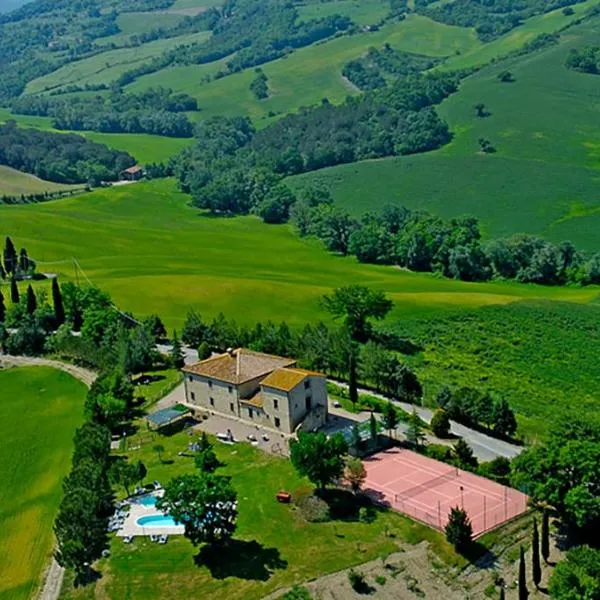 Agriturismo il Palagetto, hotel Pomarancéban