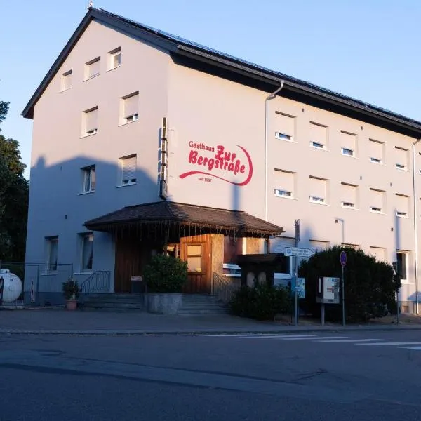 Gasthaus zur Bergstrasse, hotel a Hirschberg an der Bergstraße