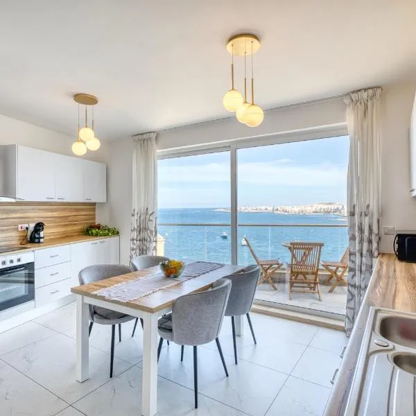 Blu Mar Sea View Apartments, hotel en St Paul's Bay