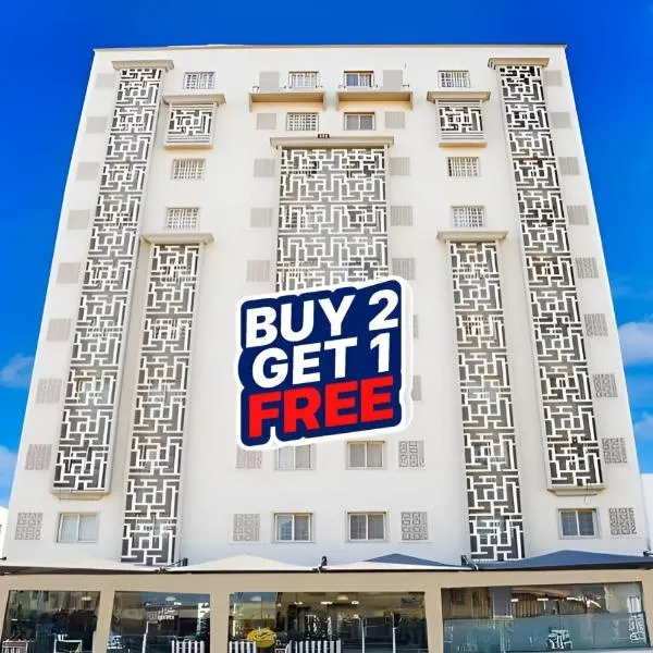 Collection O Muscat Airport Hotel Apartments, hotel v destinaci Ghursheba