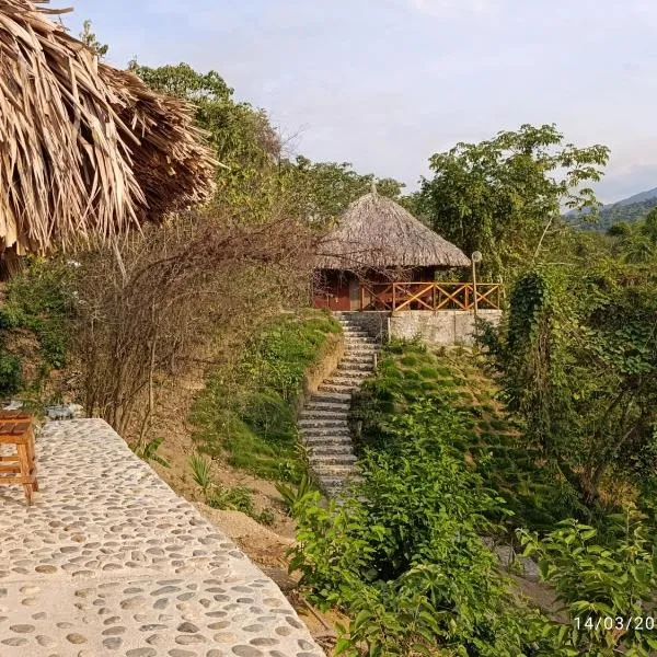 Hostal El Eden Dentro del Parque Tayrona, hotel v destinácii El Zaino