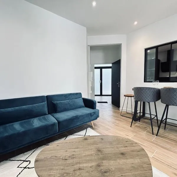 2 Lenoir T2 spacieux avec jacuzzi au centre-ville, hotel a Reims