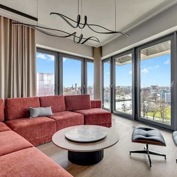 Blue Mandarin Riverside Premium Sauna & Gym, hotel v Gdaňsku