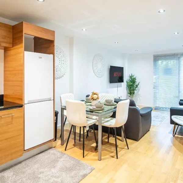 Spacious Leeds Dock 2 Bed 2 Bath with Balcony River View, hotel en Leeds
