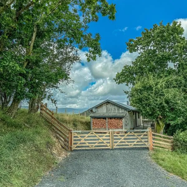 Glyndwr Way Cabin, hotell sihtkohas Machynlleth