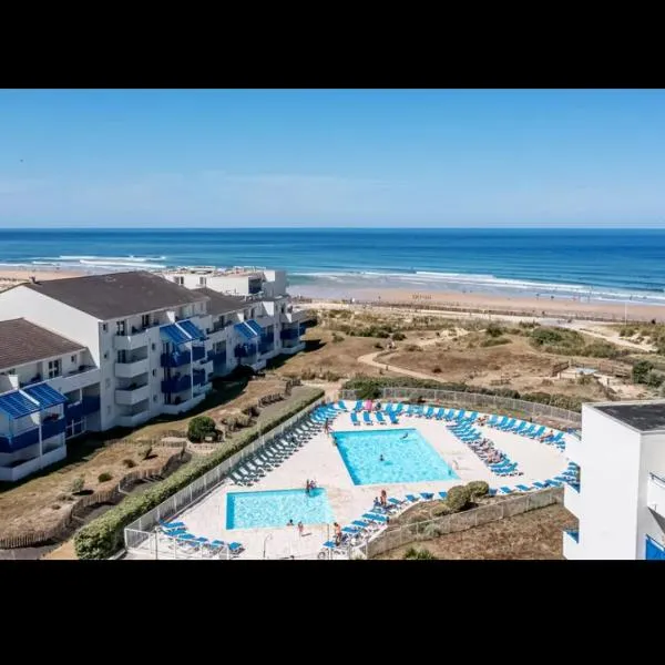 T2 Bord de plage, résidence Bleu Marine 93, hotel v destinaci Lacanau-Océan