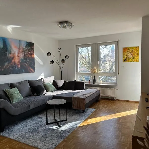 Wohnung am Neckar mit Tiefgarage, hótel í Heilbronn