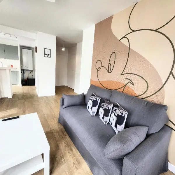 Mickey M'house, Centre ville, 10' Disneyland, hotel in Bailly-Romainvilliers
