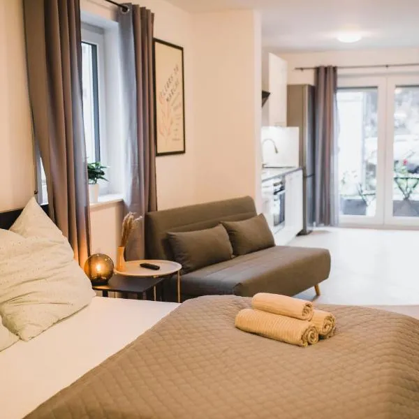 HUGOS Studio Apartment, hotel v destinaci Bensheim