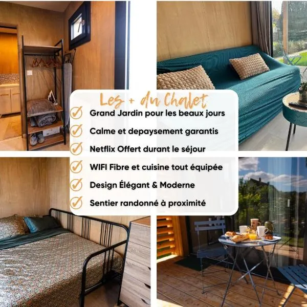 Chalet avec vue et jardin calme Paris Saclay - 5min RER B, hotel v destinácii Palaiseau