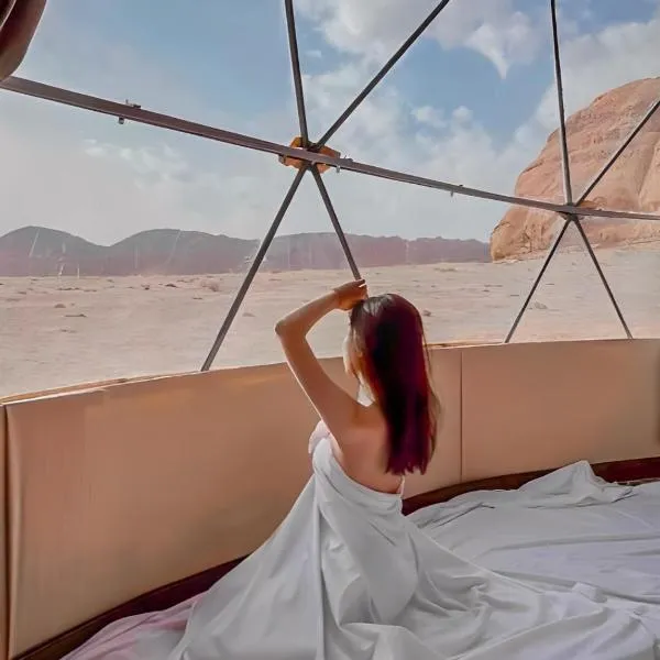 Shebara Camp Wadi Rum UFO, hotel di Wadi Rum