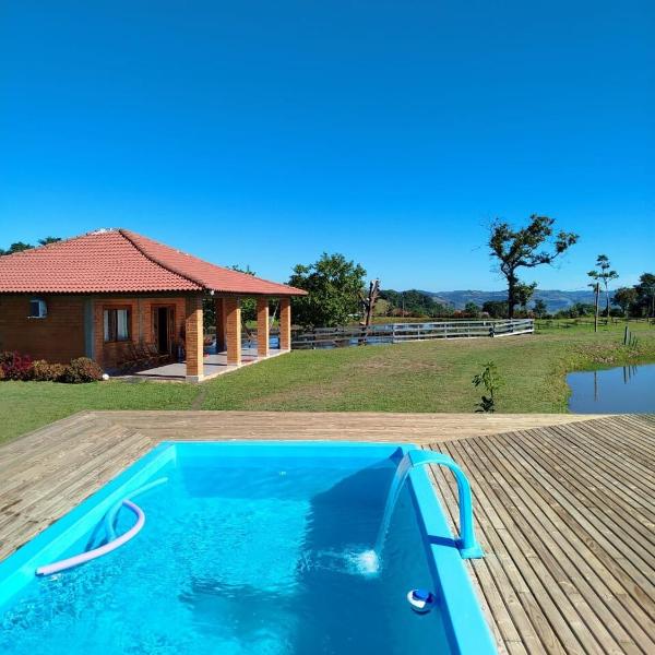Casa de Campo com Piscina em Anchieta SC Sítio Amanhecer