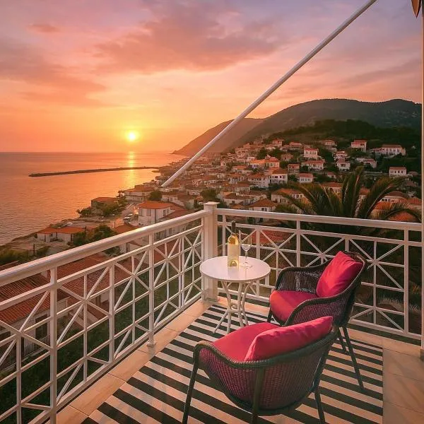 Maria Plomari Apartments, hotel in Plomarion