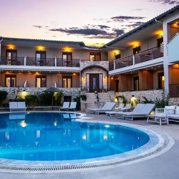 Stamos Hotel, hotel Áfitoszban