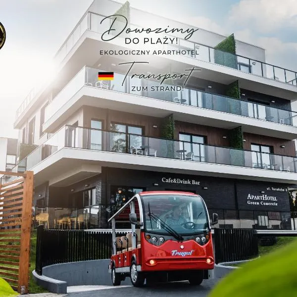 Świnoujście में, होटल Aparthotel Green Concrete