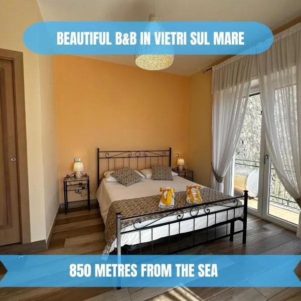 ---5 minutes from the sea ---Panorama and A-C, hotel v destinaci Vietri