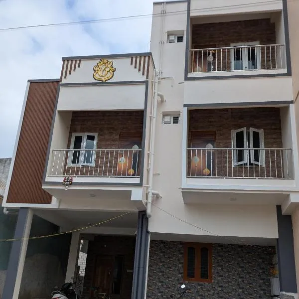 The Divine Homestay, hotel v destinaci Tiruvannamalai