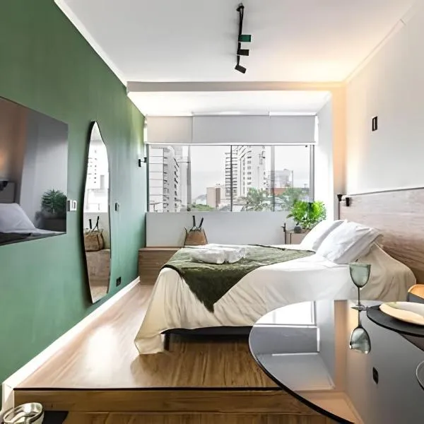 ARK Houses Gonzaga - Reformado 200m da Praia, ξενοδοχείο σε Santos