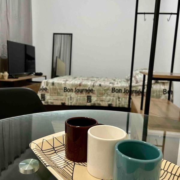 Studio Rio Leblon 1 - 1 Quarto com 1 cama de casal e 1 PUF cama casal - Foto 5