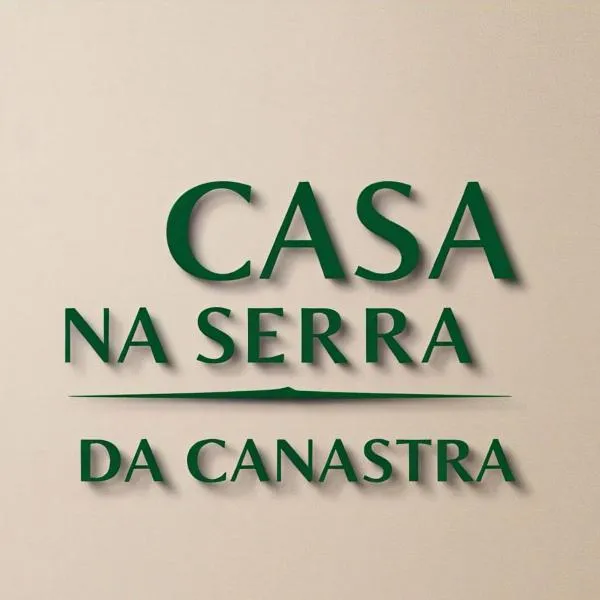 Casa na Serra da Canastra, hotel in São Roque de Minas