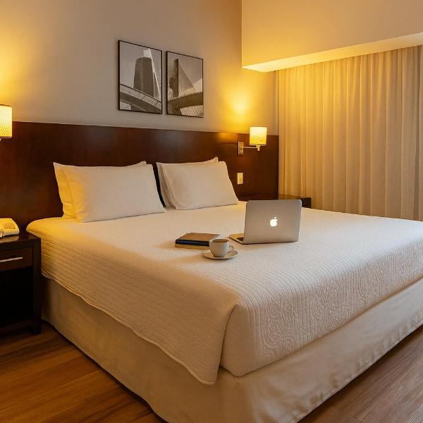 Flat Executivo na Berrini - Próximo ao WTC - Foto 4