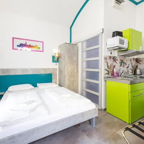 Amber Gardenview Studios Downtown, hotel u Budipmešti