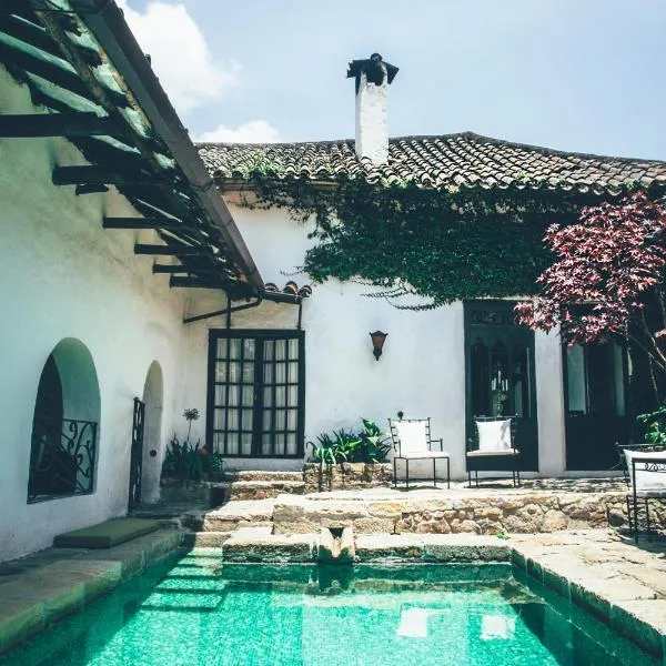 Hotel Hacienda Baza, hotel in Turmequé