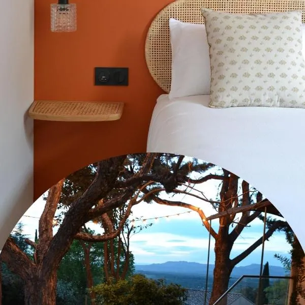 Hôtel La Garrigue & Bar Piscine – hotel w mieście Venasque