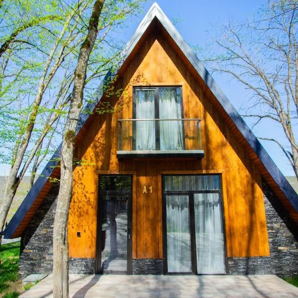 Aynur Forest A-Frame Houses, hotel in Quba