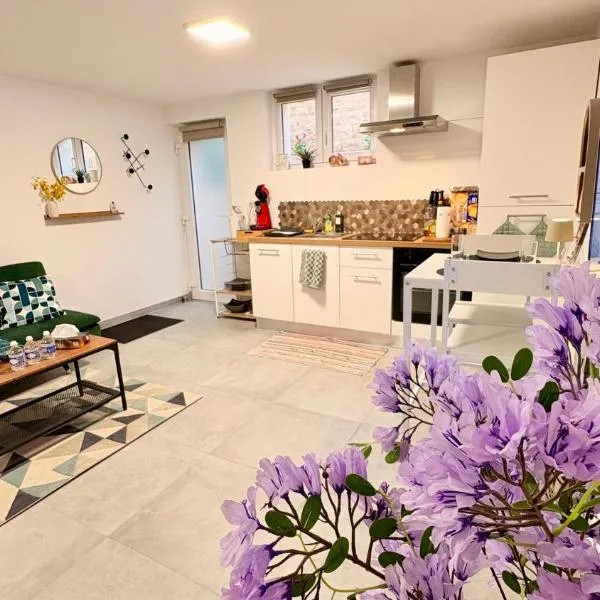 Cocon urbain , bel appartement entièrement équipé, entrée privée, parking, hotel in Wittenheim
