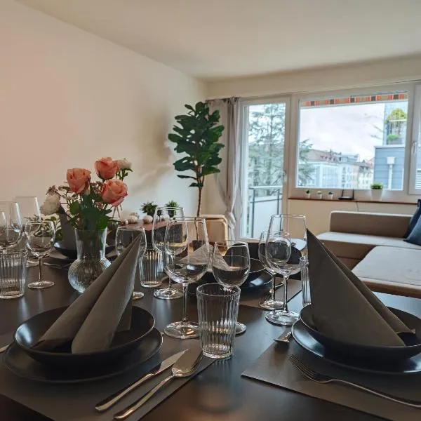 Zentrale Wohnung für bis zu 8 Personen, hotell sihtkohas Winterthur