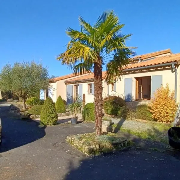 Les lavandières – hotel w mieście La Pommeraie-sur-Sèvre