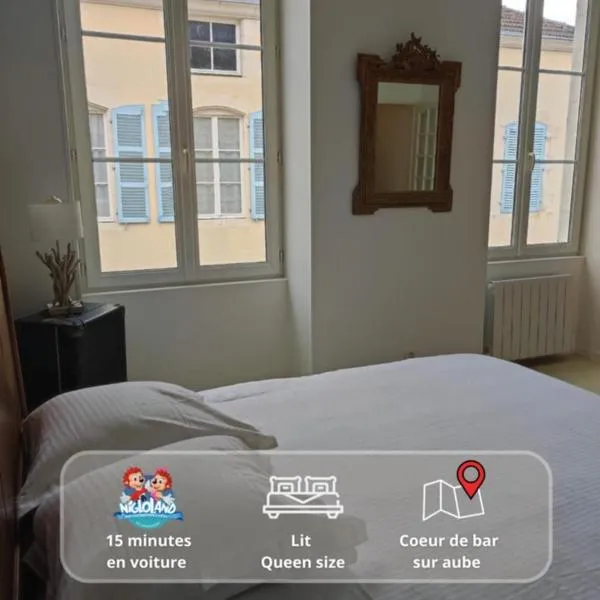 Appartement plein de charme - Centre Bar-Sur-Aube, hotel v destinaci Bar-sur-Aube