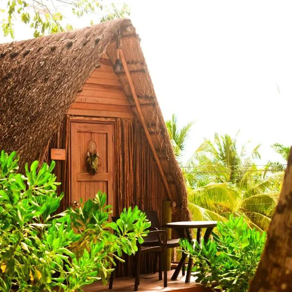 Eco-Cabañas Azul María, hotel v destinaci Bacalar
