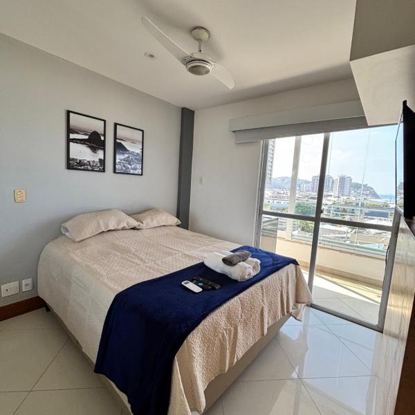 Praia do Pepê - Apartamento 2Q - Flat com Infra completa com Piscina e Sauna - Vista Mar Deslumbrante - Foto 2