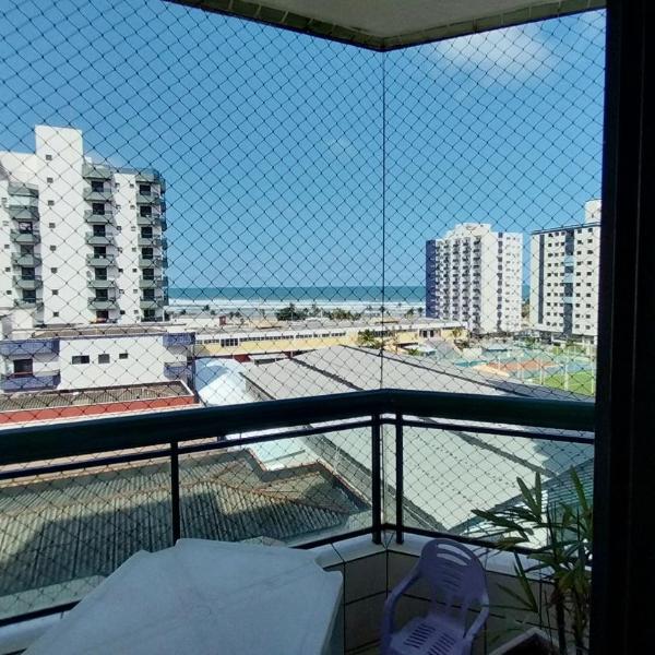 Lindo apto com vista mar, 200 mts da praia