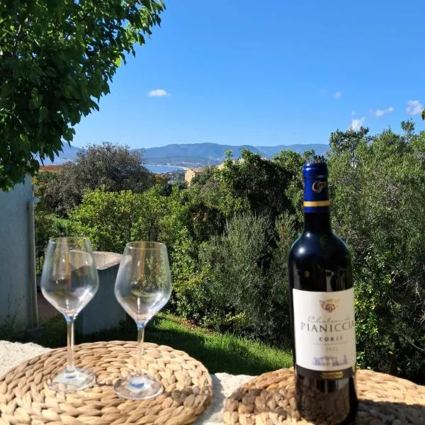 La mini villa Ondella à Porticcio, hotel v destinaci Grosseto-Prugna