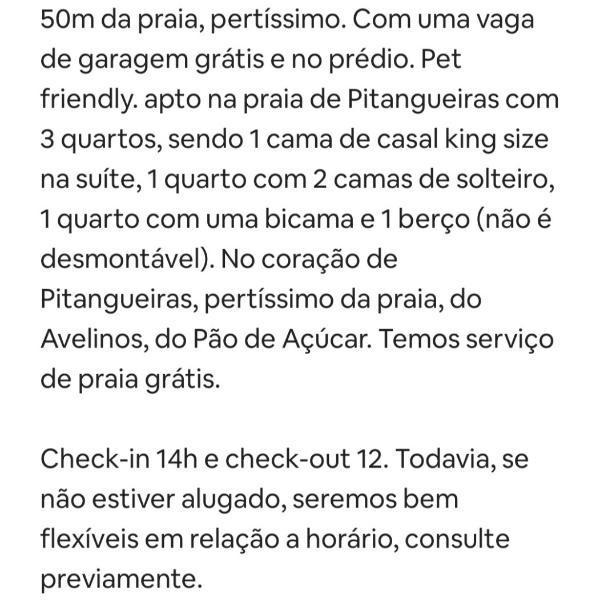 Quase pé na areia, 3 dorm, sacada com vista mar, pitangueiras, vaga de garagem, Pet friendly, berço - Foto 3