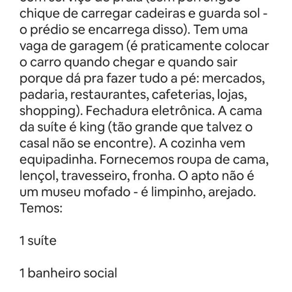 Quase pé na areia, 3 dorm, sacada com vista mar, pitangueiras, vaga de garagem, Pet friendly, berço - Foto 2
