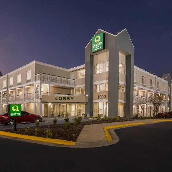 Quality Inn Rocky Mount I-95 City View, hotel v destinaci Rocky Mount