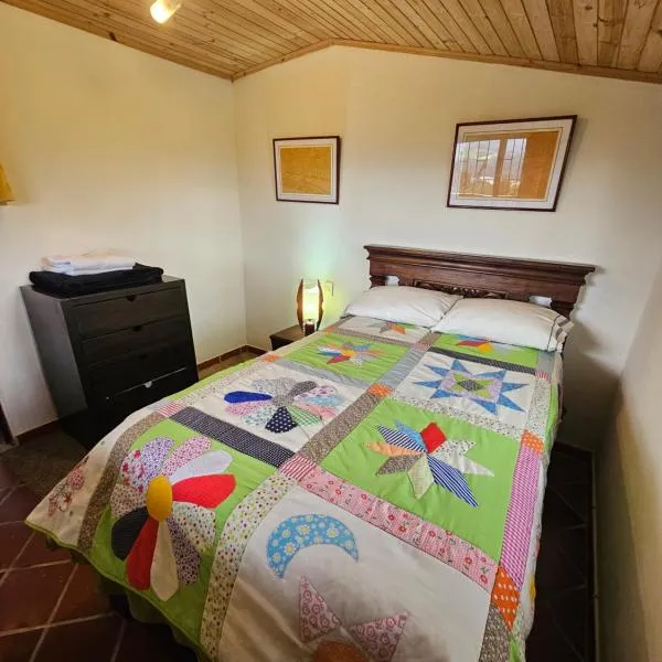 Cabaña acogedora en Suesca Cundinamarca, hotel v destinaci Suesca