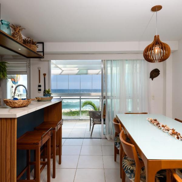 Frente Mar no Recreio com Varanda Privativa Ideal para Família - Foto 5