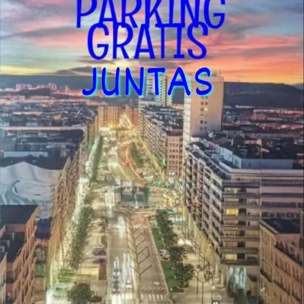 Gonzalo de Berceo 15 " CALIDAD-SOBRIO" AND " FREE PRIVATE PARKING ", hotel en Logroño