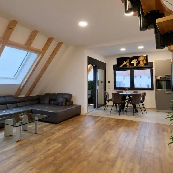 Brandneues Stadtglanz Apartment, khách sạn ở Stuttgart